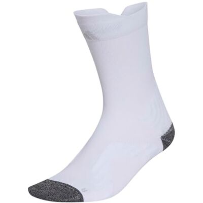 adidas Mixte Running Comfy Crew Sock Socks, white/grey two, L adidas Mixte Running Comfy Crew Sock Socks, white/grey two, L