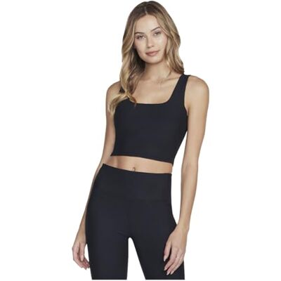 Skechers Soutien-Gorge Sport Longline Noir - Sports Bra Skechers Soutien-Gorge Sport Longline Noir - Sports Bra