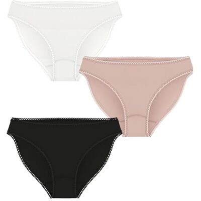 Petit Bateau A0bl9 Culottes Femme (lot de 3) Petit Bateau A0bl9 Culottes Femme (lot de 3)