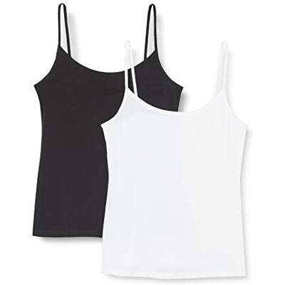 DIM Les Pockets Eco Microfibre Sans Couture X2 T-Shirt Femme (lot de 2) DIM Les Pockets Eco Microfibre Sans Couture X2 T-Shirt Femme (lot de 2)