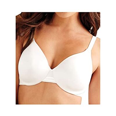Bali Soutien-gorge à armatures lissantes pour femme, blanc, 110C Bali Soutien-gorge à armatures lissantes pour femme, blanc, 110C