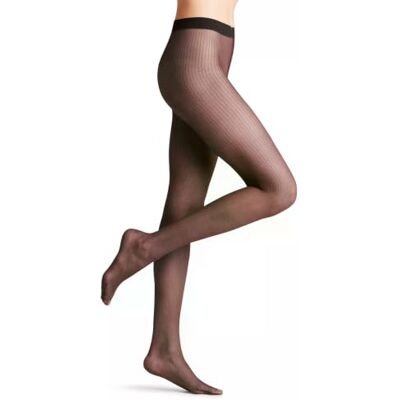 FALKE Body Chain 12 DEN W Ti transparents fantaisie 1 pièce, Collants Femme, Marron Brenda 5179, S FALKE Body Chain 12 DEN W Ti transparents fantaisie 1 pièce, Collants Femme, Marron Brenda 5179, S