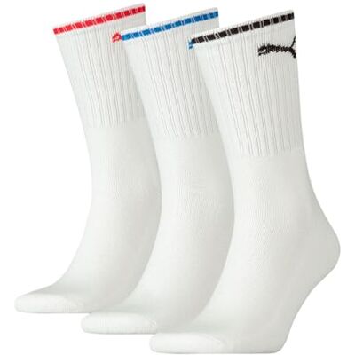 PUMA Lot de 3 chaussettes légères de sport unisexes Chaussettes Mixte (lot de 3) PUMA Lot de 3 chaussettes légères de sport unisexes Chaussettes Mixte (lot de 3)