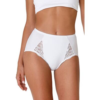 Lovable Maxi en Coton Élastique avec Dentelle Lovely Slip Midi en coton élastique Femme (lot de 1) Lovable Maxi en Coton Élastique avec Dentelle Lovely Slip Midi en coton élastique Femme (lot de 1)