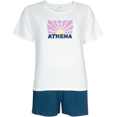 Athena Pyjama Court Femme Easy Coton Athena Pyjama Court Femme Easy Coton