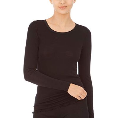 CALIDA Maillot de corps à manches longues pour femme True Confidence, gris, 42-44 CALIDA Maillot de corps à manches longues pour femme True Confidence, gris, 42-44