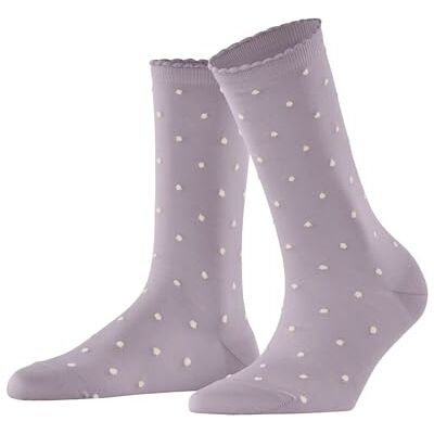FALKE Spike Dot W So coton fantaisie 1 paire, Chaussettes Femme, Rouge Silver Iris 8274, 35-38 FALKE Spike Dot W So coton fantaisie 1 paire, Chaussettes Femme, Rouge Silver Iris 8274, 35-38