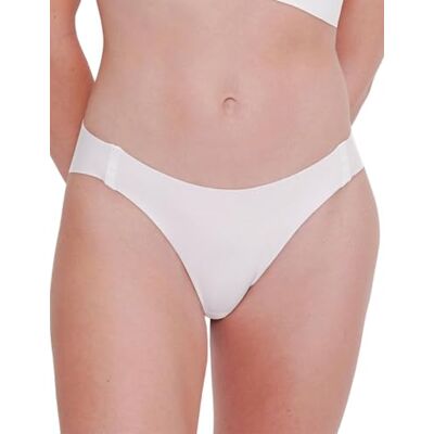 Sloggi Zero Feel 2.0 Culotte haute pour femme Blanc soie Taille XL, Blanc soie., XL Sloggi Zero Feel 2.0 Culotte haute pour femme Blanc soie Taille XL, Blanc soie., XL