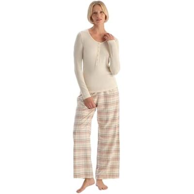 Dagi T-shirt & Woven Trousers Pajama Set Ensemble pyjama Femme Dagi T-shirt & Woven Trousers Pajama Set Ensemble pyjama Femme