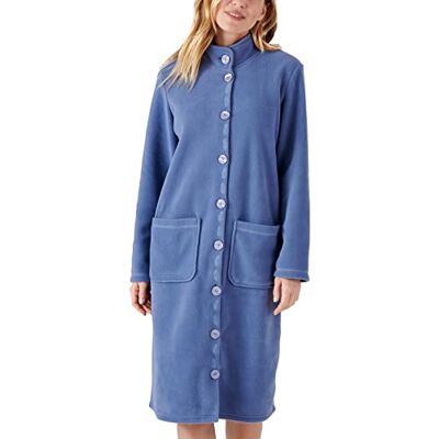 Damart Robe de Chambre Maille Polaire Thermolactyl, Manch Robe de chambre Femme (lot de 1) Damart Robe de Chambre Maille Polaire Thermolactyl, Manch Robe de chambre Femme (lot de 1)