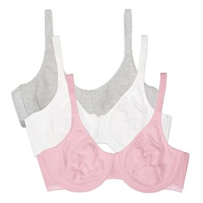 Fruit of the Loom Cotton Stretch Extreme Comfort Bra Soutien-gorge Femme (lot de 3) Fruit of the Loom Cotton Stretch Extreme Comfort Bra Soutien-gorge Femme (lot de 3)