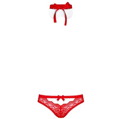 Obsessive 822-SEA-3-SM Ensemble de Dentelle 2 Pièces Obsessive 822-SEA-3-SM Ensemble de Dentelle 2 Pièces