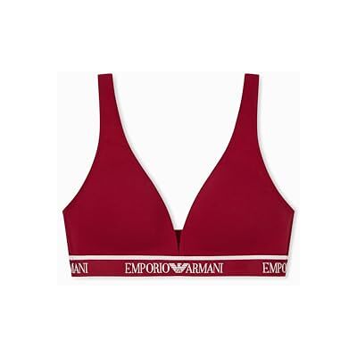 Giorgio Armani Logoband Triangle Bra Soutien-gorge rembourré Femme Giorgio Armani Logoband Triangle Bra Soutien-gorge rembourré Femme