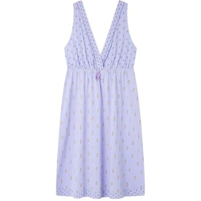 women'secret Nightdress Multilicense Nostalgia Chemise de nuit, bleu, taille M pour femme, bleu, M women'secret Nightdress Multilicense Nostalgia Chemise de nuit, bleu, taille M pour femme, bleu, M