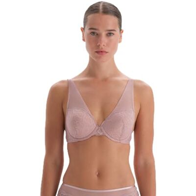 Dagi Soutien-gorge Non Rembourré À Bretelles Épaisses Géométriques Bra Femme Dagi Soutien-gorge Non Rembourré À Bretelles Épaisses Géométriques Bra Femme