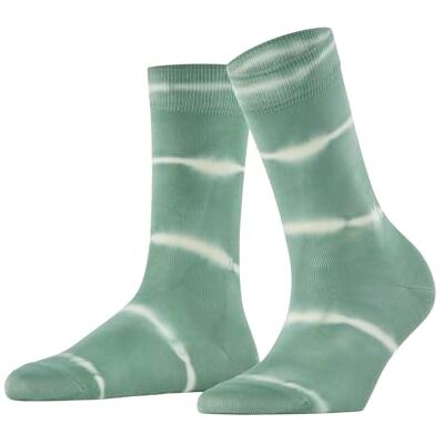 FALKE Wave Bond W So coton fantaisie 1 paire, Chaussettes Femme, Vert Sage 7538, 35-38 FALKE Wave Bond W So coton fantaisie 1 paire, Chaussettes Femme, Vert Sage 7538, 35-38