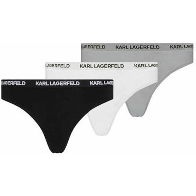 KARL LAGERFELD , Women's, Logo Brief (3 Pack) Slip Femme KARL LAGERFELD , Women's, Logo Brief (3 Pack) Slip Femme