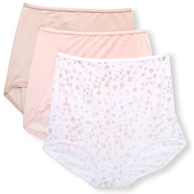 Bali Culotte Skimp Skamp pour femme, Rose pâle/sable/blanc, 38 Bali Culotte Skimp Skamp pour femme, Rose pâle/sable/blanc, 38