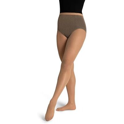 Capezio Collants résilles 3408 noir couture, Caramel, S-M Capezio Collants résilles 3408 noir couture, Caramel, S-M