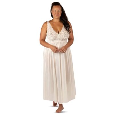 Shadowline Chemise de nuit élégante pour femme, Ivoire, M Shadowline Chemise de nuit élégante pour femme, Ivoire, M