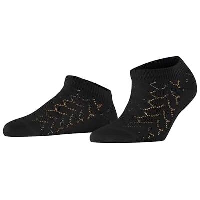 FALKE Family Special Edition W Sn coton unies 1 paire, Chaussettes basses Femme, Noir Black 3000, 35-38 FALKE Family Special Edition W Sn coton unies 1 paire, Chaussettes basses Femme, Noir Black 3000, 35-38