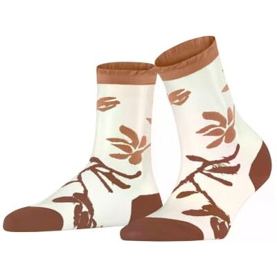 FALKE Garden Villa W So coton fantaisie 1 paire, Chaussettes Femme, Rose Rosewood 5225, 37-38 FALKE Garden Villa W So coton fantaisie 1 paire, Chaussettes Femme, Rose Rosewood 5225, 37-38
