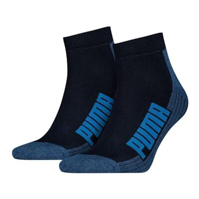 PUMA Lot de 2 Paires de Chaussettes Unisexes Bwt Cushioned Quarter Chaussettes Mixte PUMA Lot de 2 Paires de Chaussettes Unisexes Bwt Cushioned Quarter Chaussettes Mixte