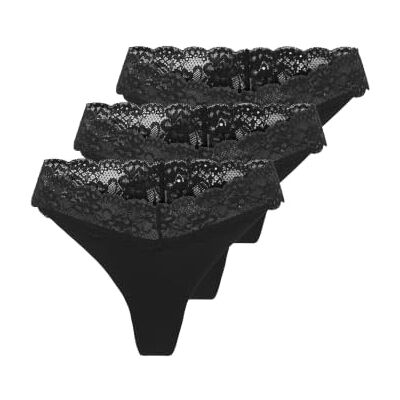 ONLY String Femme ONLCHLOE Lot de 3 strings ONLY String Femme ONLCHLOE Lot de 3 strings