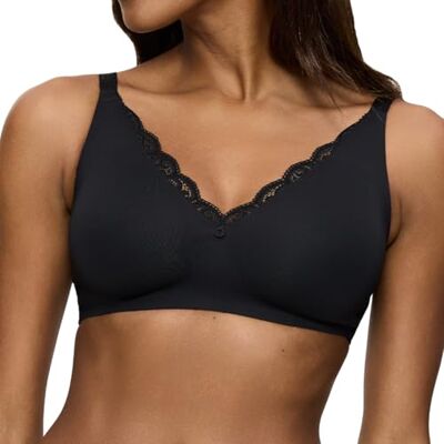 Triumph Soutien-gorge pour femme, Noir, 90D Triumph Soutien-gorge pour femme, Noir, 90D