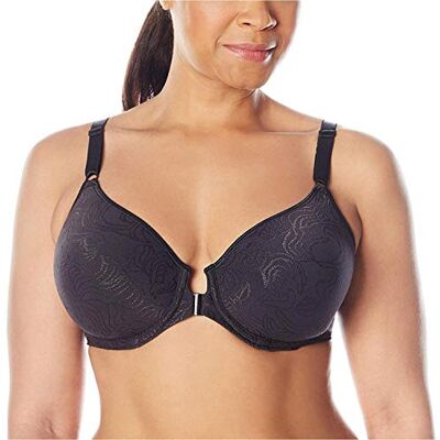 Bali Comfort Revolution Front-Close Shaping Underwire Bra Shoutiens-Gorge Femme, Noir, 110E Bali Comfort Revolution Front-Close Shaping Underwire Bra Shoutiens-Gorge Femme, Noir, 110E