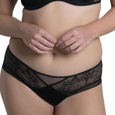 Passionata – Shorty Femme Maddie – Dentelle Florale et Tulle Rayé – Élégance Romantique et Confort Moderne Passionata – Shorty Femme Maddie – Dentelle Florale et Tulle Rayé – Élégance Romantique et Confort Moderne