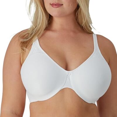 Bali Passion for Comfort Minimizer Underwire Soutien-Gorge minimisant Femme, Blanc Blanc, 105D Bali Passion for Comfort Minimizer Underwire Soutien-Gorge minimisant Femme, Blanc Blanc, 105D