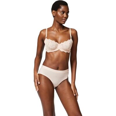 DKNY Women's Litewear Active Comfort Hipster Underwear Blush, Small DKNY Women's Litewear Active Comfort Hipster Underwear Blush, Small