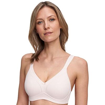 Susa Soutien-gorge Topsy sans armatures pour femme avec bonnets préformés, maintien optimal, en matériau résistant Susa Soutien-gorge Topsy sans armatures pour femme avec bonnets préformés, maintien optimal, en matériau résistant