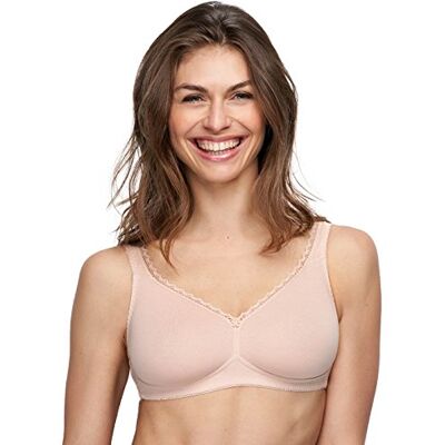 Susa Soutien-gorge sans armatures pour femme, Beige (Cappuccino 103), 105A Susa Soutien-gorge sans armatures pour femme, Beige (Cappuccino 103), 105A