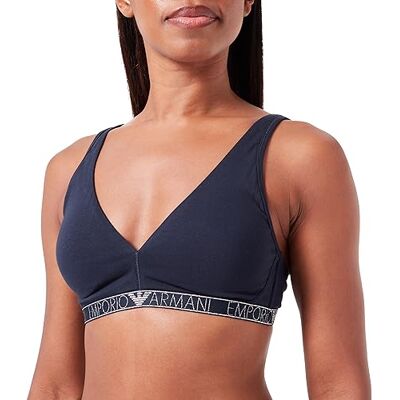 Giorgio Armani Bralette Rembourrée pour Femme avec Coussinets Amovibles et Logo Essential Studs Soutien-gorge rembourré Femme (lot de 1) Giorgio Armani Bralette Rembourrée pour Femme avec Coussinets Amovibles et Logo Essential Studs Soutien-gorge rembourré Femme (lot de 1)