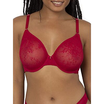 Smart & Sexy Sheer Mesh Demi Underwire Bra Soutien-gorge corbeille Femme Smart & Sexy Sheer Mesh Demi Underwire Bra Soutien-gorge corbeille Femme