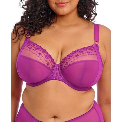 Elomi 8900 Matilda Soutien-gorge plongeant non rembourré avec armatures, Hollyhock, 32F Elomi 8900 Matilda Soutien-gorge plongeant non rembourré avec armatures, Hollyhock, 32F