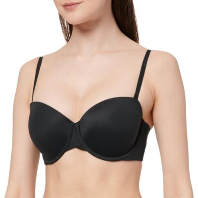 Calvin Bretelles Légères Doublées pour Femme, Noir, 30C, Noir (Black), 85 Calvin Bretelles Légères Doublées pour Femme, Noir, 30C, Noir (Black), 85