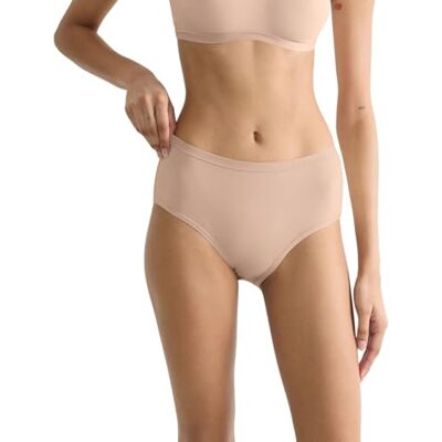 Sloggi Women's GO Daily Cotton Midi Lot de 3 slips en coton pour femme Beige Taille S, New Beige., S Sloggi Women's GO Daily Cotton Midi Lot de 3 slips en coton pour femme Beige Taille S, New Beige., S