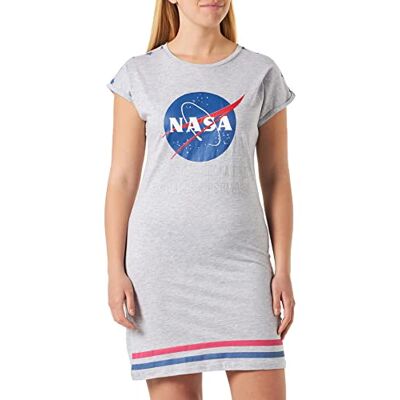 Nasa Chemise de Nuit Femme, Gris, S Nasa Chemise de Nuit Femme, Gris, S