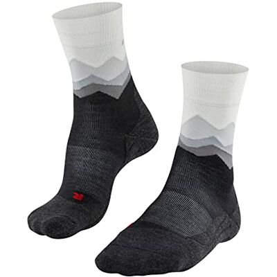 FALKE TK2 Explore Crest W SO laine épaisses anti-ampoule 1 paire, Chaussettes de randonnée Femme, Noir (Black 3002), 35-36 FALKE TK2 Explore Crest W SO laine épaisses anti-ampoule 1 paire, Chaussettes de randonnée Femme, Noir (Black 3002), 35-36