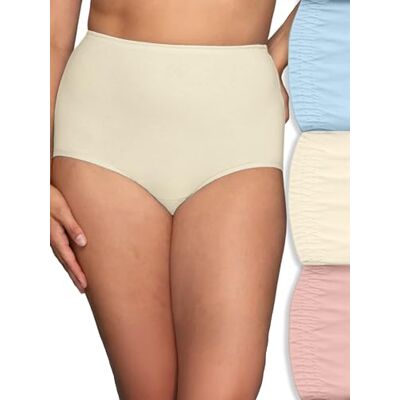 Vanity Fair Perfectly Yours Tailored Cotton Brief Panty 15318 Slips Femme Vanity Fair Perfectly Yours Tailored Cotton Brief Panty 15318 Slips Femme