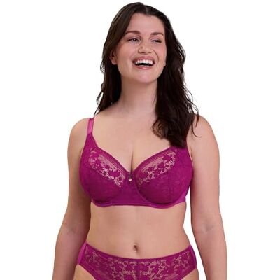 SANS COMPLEXE Soutien-gorge à armatures rose Suzie, Rose fuchsia, 90D SANS COMPLEXE Soutien-gorge à armatures rose Suzie, Rose fuchsia, 90D