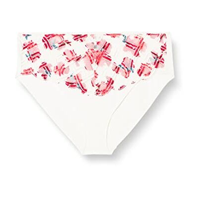 SANS COMPLEXE Elise Fantaisy Slips Femme, Print Fleurs Rose Ivoire, 50-52 SANS COMPLEXE Elise Fantaisy Slips Femme, Print Fleurs Rose Ivoire, 50-52