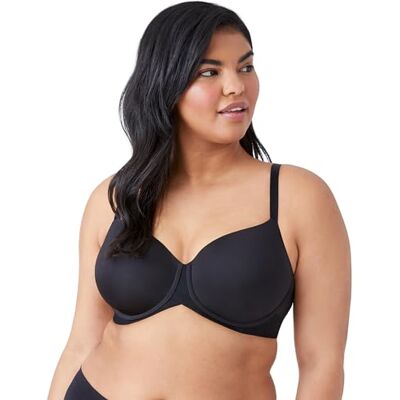 Wacoal Ultimate Side Contour Bra Soutien-Gorge à Armatures Femme, Noir (Black), 90F Wacoal Ultimate Side Contour Bra Soutien-Gorge à Armatures Femme, Noir (Black), 90F