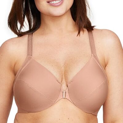 Glamorise Wonderwire Effet Amincissant Armature #1247 Soutien-gorge à couverture totale Femme (lot de 1) Glamorise Wonderwire Effet Amincissant Armature #1247 Soutien-gorge à couverture totale Femme (lot de 1)