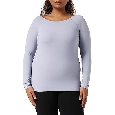 Triumph Flex Smart Top LSL Ex Haut de Pijama Femme, Morandi Gris, L Triumph Flex Smart Top LSL Ex Haut de Pijama Femme, Morandi Gris, L