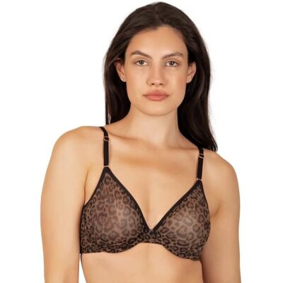 Smart & Sexy Sheer Mesh Demi Underwire Bra Soutien-gorge corbeille Femme Smart & Sexy Sheer Mesh Demi Underwire Bra Soutien-gorge corbeille Femme