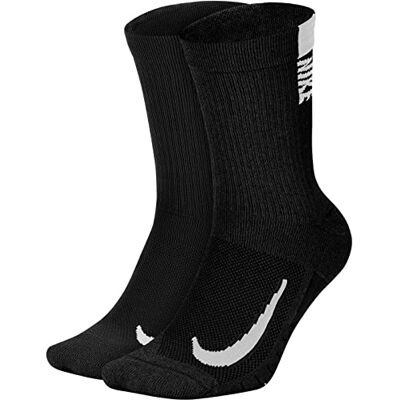 NIKE U Nk Mltplier Crw 2pr 144 Chaussettes Mixte NIKE U Nk Mltplier Crw 2pr 144 Chaussettes Mixte